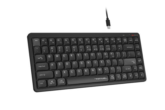 A4Tech FBX53C Wireless Keyboard | Dual‑Mode (Bluetooth + 2.4 GHz) | Scissor‑Switch | 1 ms / 1000 Hz | USB‑C Recharge | Multi‑Device