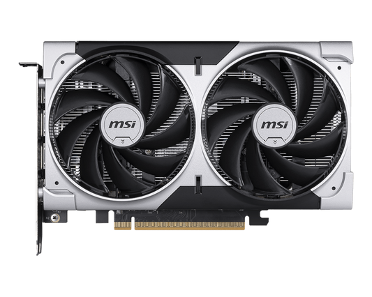 MSI GeForce RTX 5050 8 GB VENTUS 2X OC | NVIDIA Blackwell | 2560 CUDA Cores | 2617 MHz Boost | 20 Gbps GDDR6 | 3× DP 2.1b | HDMI 2.1b | PCIe 5.0 | 130 W TDP