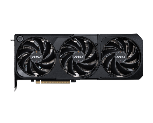 MSI GeForce RTX 5080 16 GB SHADOW 3X OC | Blackwell GPU | 10 | 752 CUDA Cores | 2.64 GHz Boost | 30 Gbps GDDR7 | PCIe 5.0 | Triple Fan Cooling