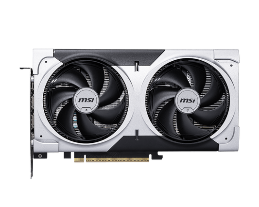 MSI GeForce RTX 5060 Ti 8GB GDDR7 VENTUS 2X OC PLUS GPU | 4608 CUDA | 2600 MHz Boost | PCIe 5.0 | DP 2.1b × 3 | HDMI 2.1b | Dual‑Fan Stormforce Cooling