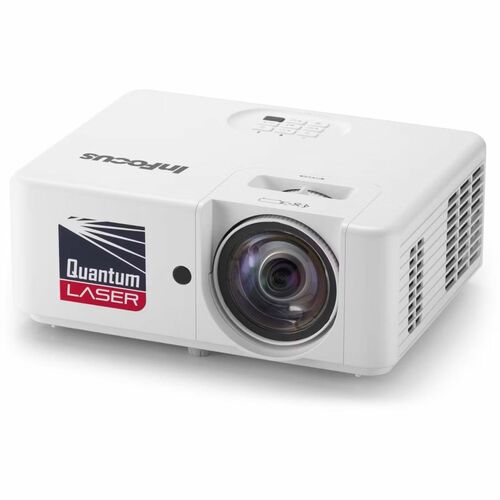 InFocus IN1028ST 1080p Full HD Short Throw Laser Projector | 4000 Lumens | 30 | 000h Laser Life | HDMI & VGA Connectivity