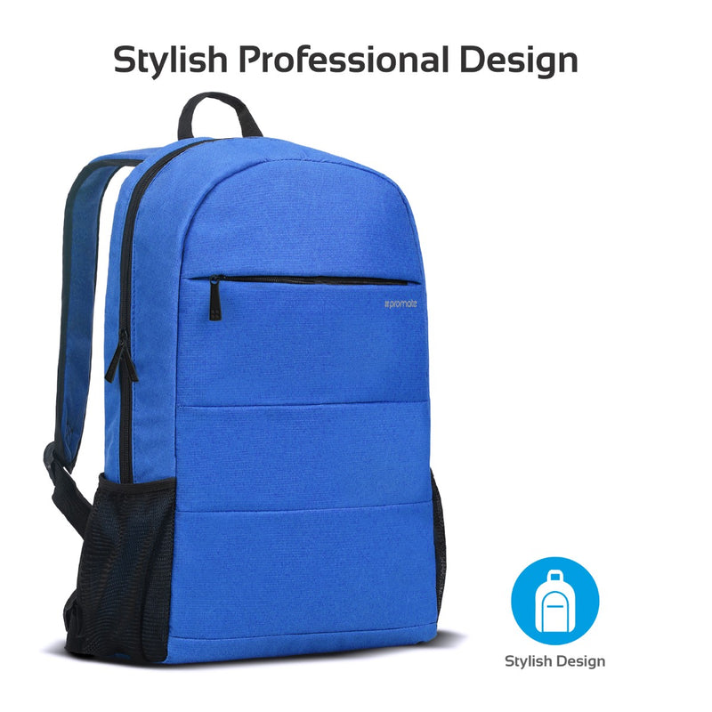 Promate Alpha-BP Laptop Backpack | Anti-Theft | Water-Resistant | Fits up to 15.6″ Laptop
