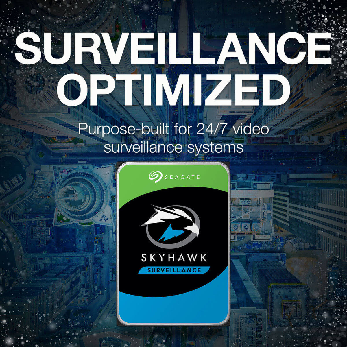 Seagate SkyHawk 3.5" Internal Surveillance HDD | 1TB