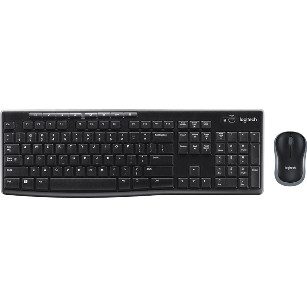 Logitech MK270 Wireless keyboard and Mouse Combo | Arabic