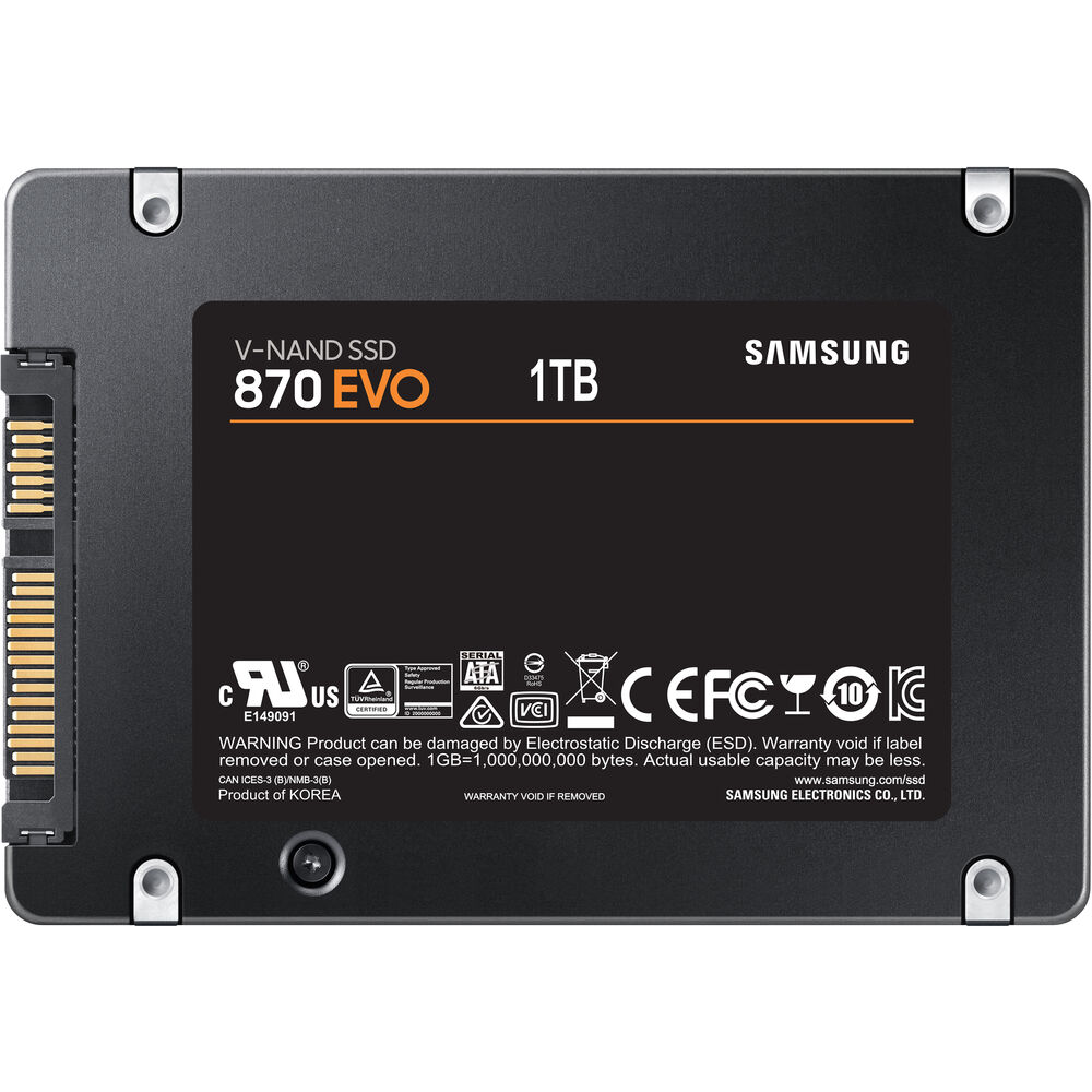 Samsung 870 EVO SATA III 2.5" Internal SSD | 1TB