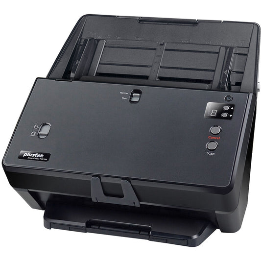 Plustek SmartOffice PT2160 Document Scanner | High-Speed Duplex Scanner with 100-Sheet ADF | 60ppm/120ipm | Ultrasonic Double-Feed Detection | USB 3.0 | Windows & Mac Compatible