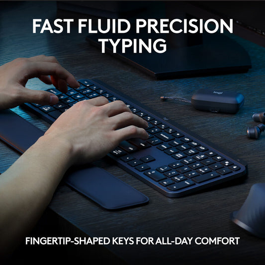 Logitech MX Keys S Wireless Keyboard(Graphite ) (En)