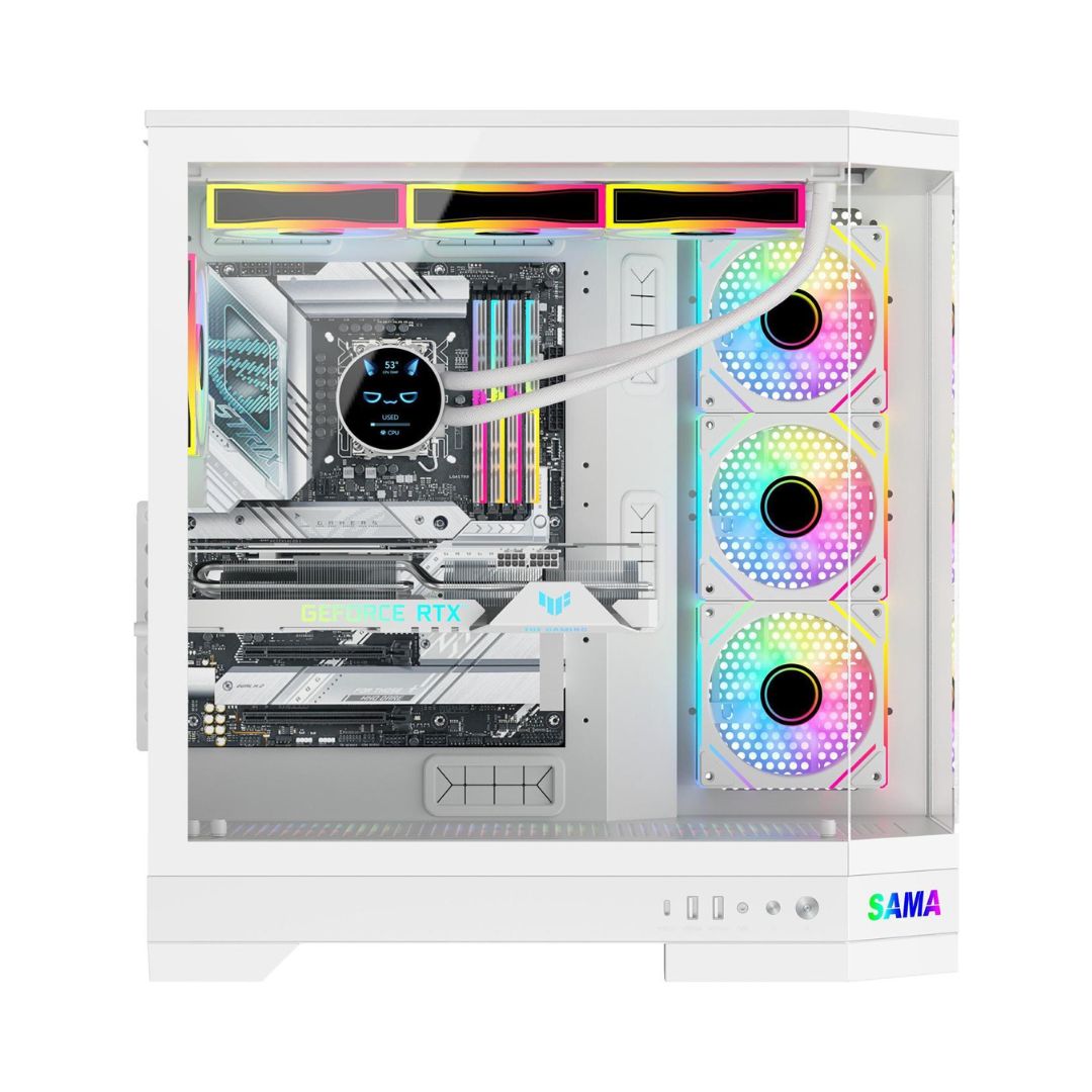 SAMA Neview 3021 Mid Tower Case ATX | White