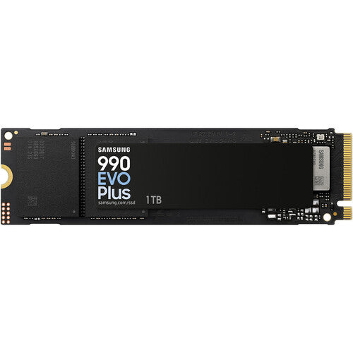 Samsung 990 EVO Plus 1TB NVMe M.2 SSD | PCIe 4.0/5.0 | Up to 7 | 250MB/s Read | 6 | 300MB/s Write | DRAMless