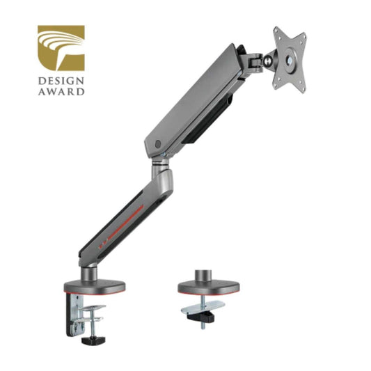 Avetron MA100 Gaming Monitor Arm | Spring‑Assisted | 27″ | 45″ | Clamp & Grommet