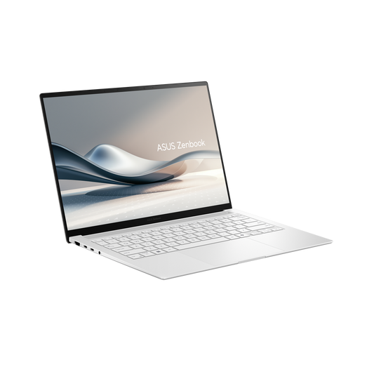 ASUS Zenbook S 14 UX5406SA-PZ067W Touch Screen Laptop 14" 3K OLED | Core Ultra 7 256V | 16GB RAM | 1TB SSD | Shared | WIN 11 (Scandinavian White)