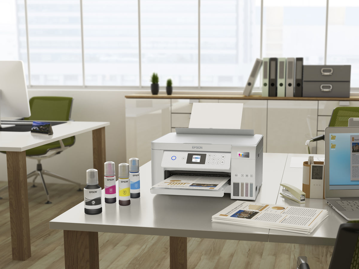 Epson EcoTank L4260 A4 All-in-One Ink Tank Printer | WiFi | Print/Scan/Copy | 5760×1440 DPI | Up to 33ppm | 14 | 000 Pages Ink Yield | LCD Display
