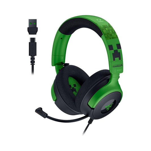 Razer Kraken V4 X Gaming Headset | Minecraft Edition