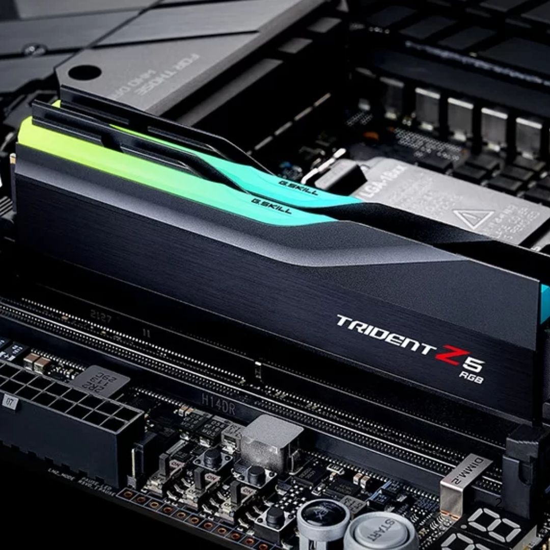 G.SKILL Trident Z5 RGB DDR5 64GB (2x32GB) 6000MHz CL36 | XMP & EXPO | Black