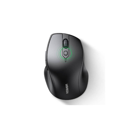 UGREEN MU101 Ergonomic Optical Wireless Mouse | Black
