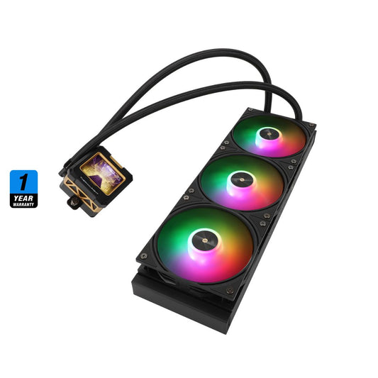 Thermalright Frozen Warframe 360 ARGB ARGB Liquid CPU Cooler | Black