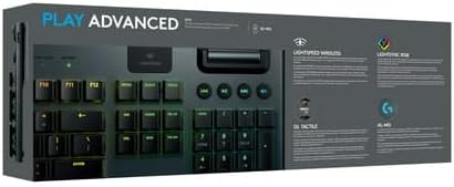 Logitech G915 X LIGHTSPEED TKL | Ultra-Slim Wireless RGB Mechanical TKL with Tri-Mode | GL Switches | and KEYCONTROL