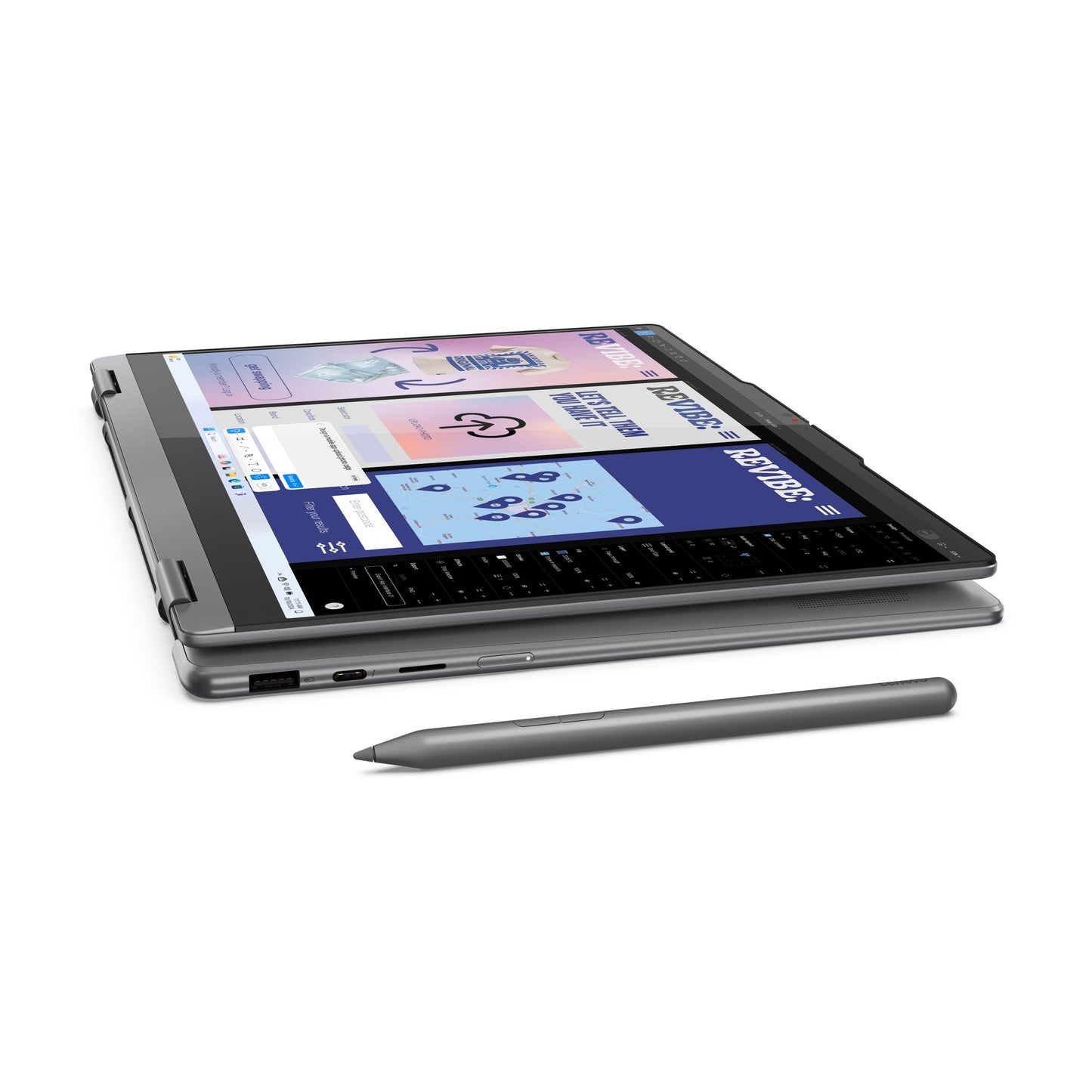 Lenovo Yoga 7 2-in-1 14ILL10 Laptop 83JQ00B3PS | 14" OLED 60Hz Touch Screen | Intel Core Ultra 7 256V | 16GB RAM | 512GB SSD | Shared | WIN 11 PRO K