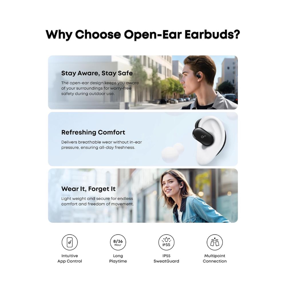 Anker Soundcore V20i Wireless Earbuds | Black