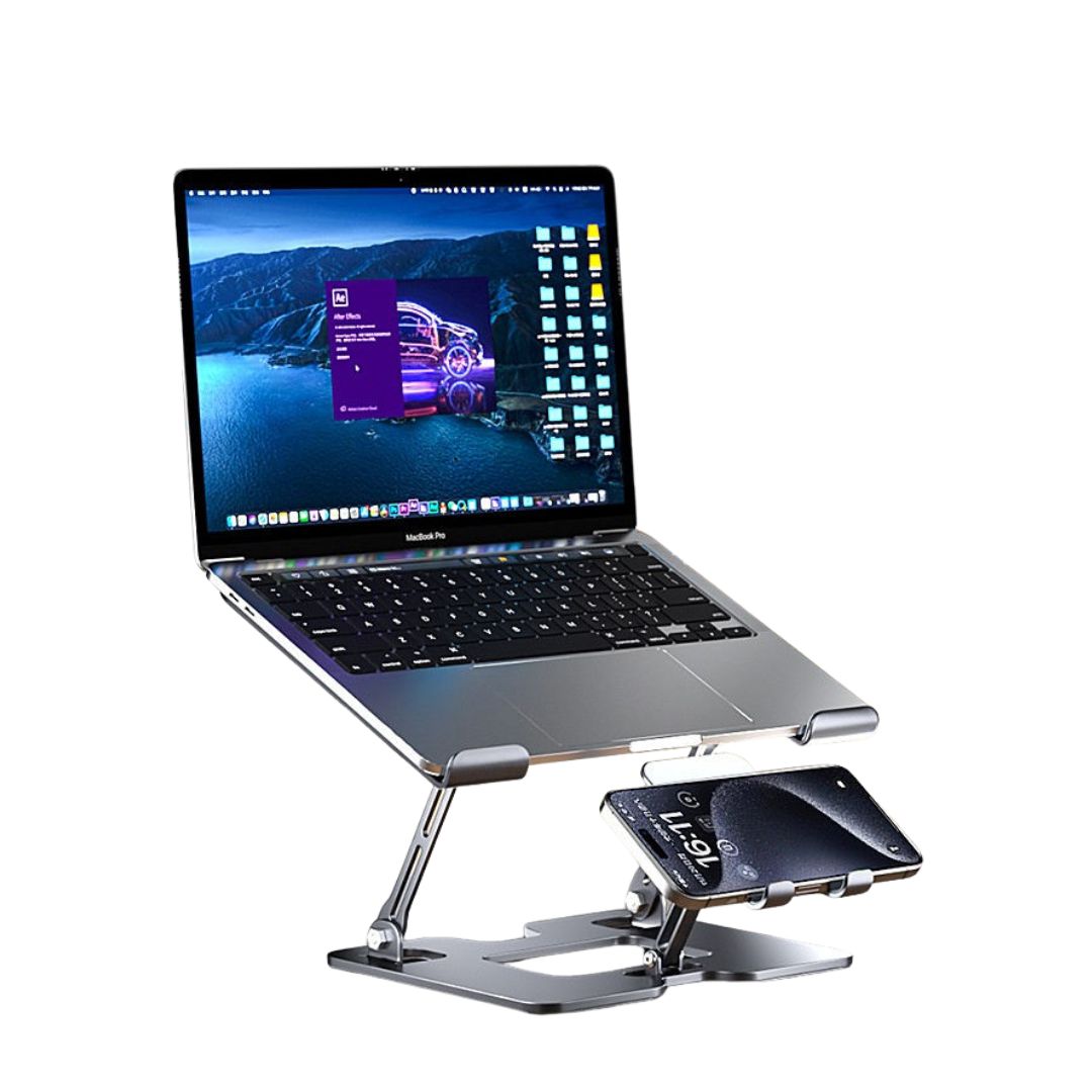 Raptor Laptop Cooling Pad 3-in-1 with Phone Holder