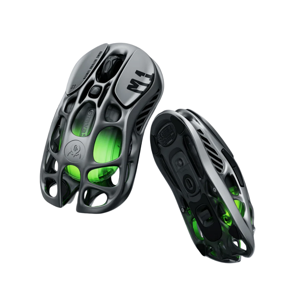 GravaStar Mercury M1 Pro Gaming Mouse | Gunmetal Gray