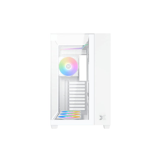 Xigmatek Aqua V Mid Tower Case | Arctic White