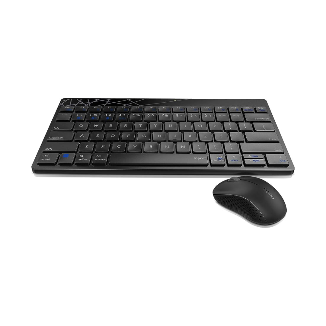 Rapoo 8000M | Multi Device | Wireless | Ultra slim | Combo Kit