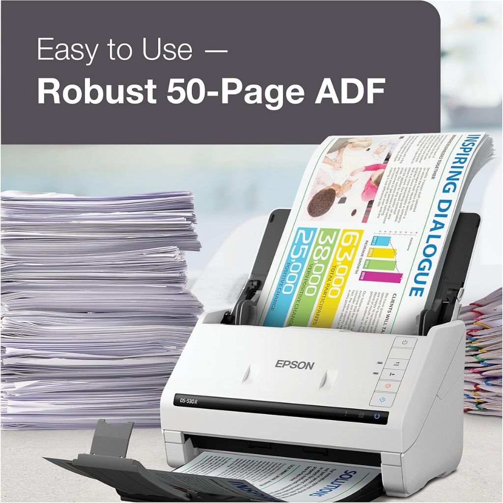 Epson DS-530 II | Color Duplex Document Scanner