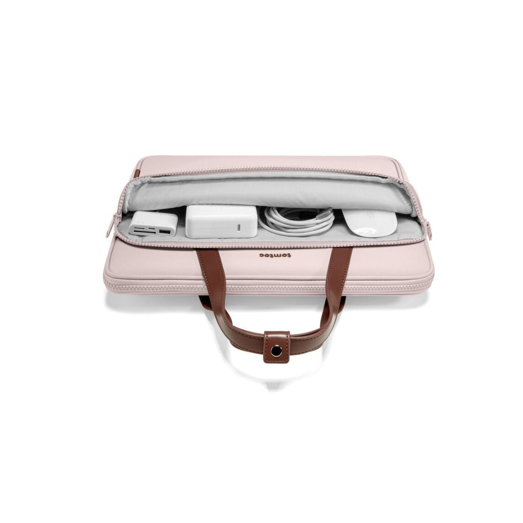 Tomtoc Versatile A12 Laptop Shoulder Bag 13.5 inch | Pink