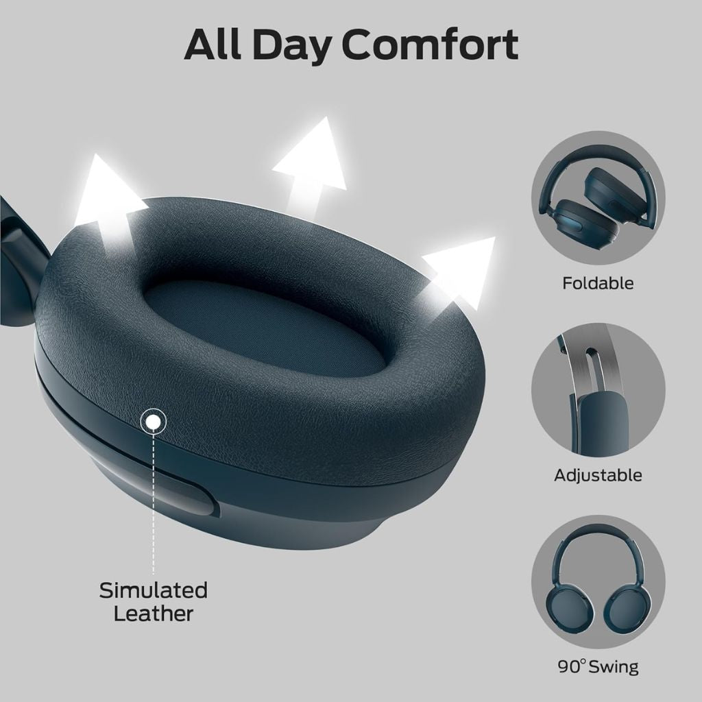 Monster Persona 3 ANC Wireless Headset | Blue