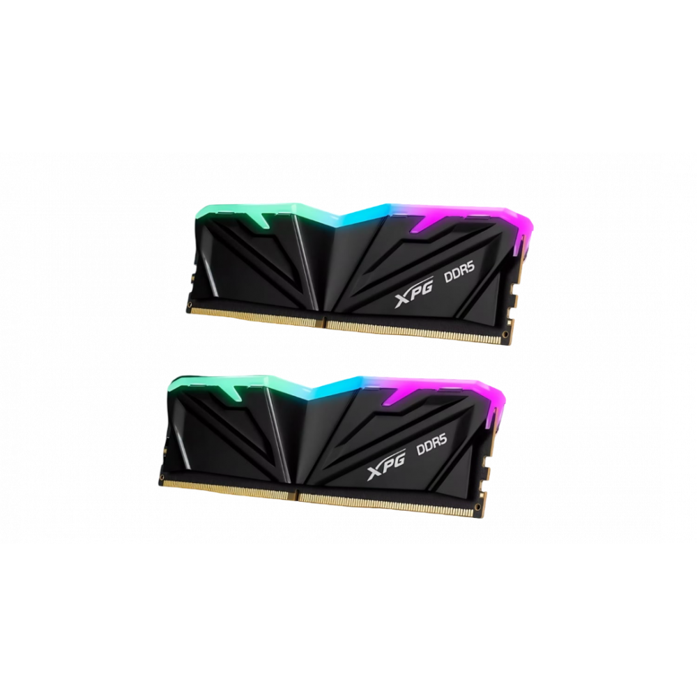 XPG ARMAX RGB DDR5 Gaming RAM 32GB (2x16GB) 6000MT/s CL32 | High Performance RGB Desktop Memory with Intel XMP 3.0 & AMD EXPO Support | Premium Heat Spreader | Black