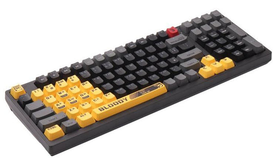 Bloody S98 RGB Mechanical Switch Gaming Keyboard BLMS Red Switch Sports Lime ( En / Ar )