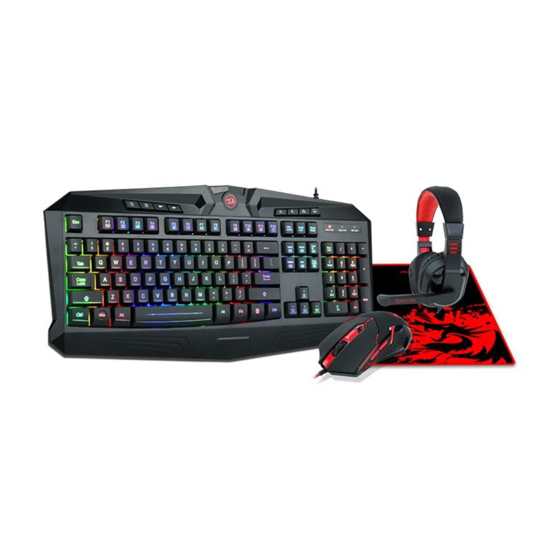 Redragon S101-BA 4-IN-1 Full Gaming Combo | Black