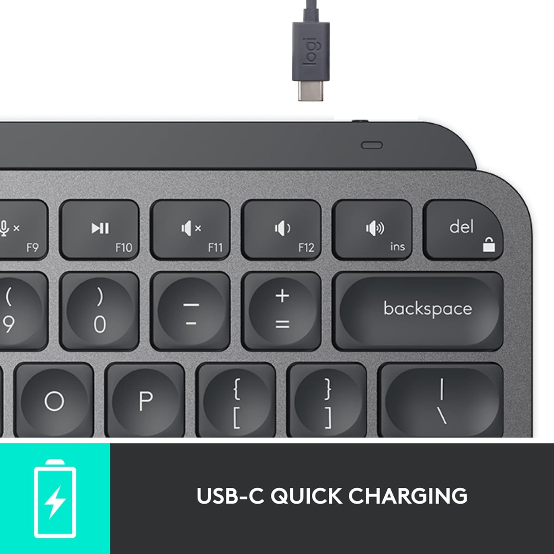 Logitech MX Keys Mini Wireless Keyboard | Graphite