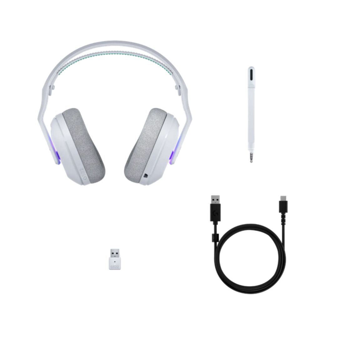 Logitech G522 Lightspeed Wireless Gaming Headset | White