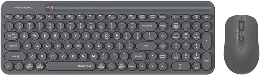 A4tech Fstyler FG3300 Air QuietKey 2-Zone Wireless Keyboard Mouse Combo Set