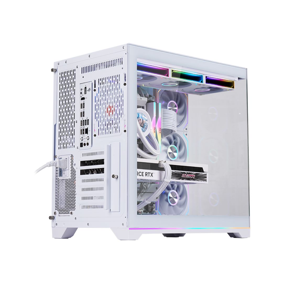 Wjcool Man ROBIN II PLUS SCAR 4 Fan Mid Tower Case | White