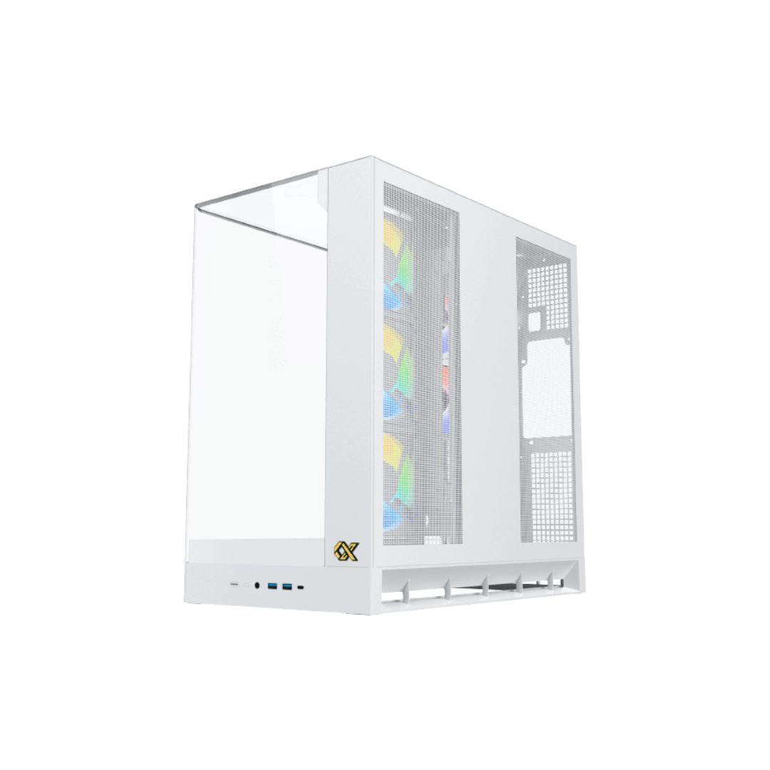 Xigmatek Pano II Arctic Mid Tower Case | White