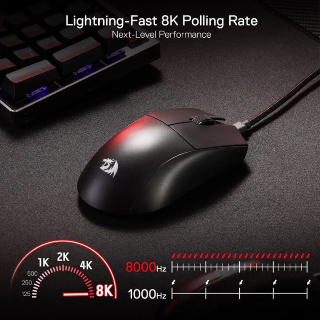 Redragon M996 K1NG Gaming Mouse | Black