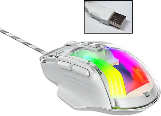 Xtrike Me GM-319 Wired Gaming Mouse | White