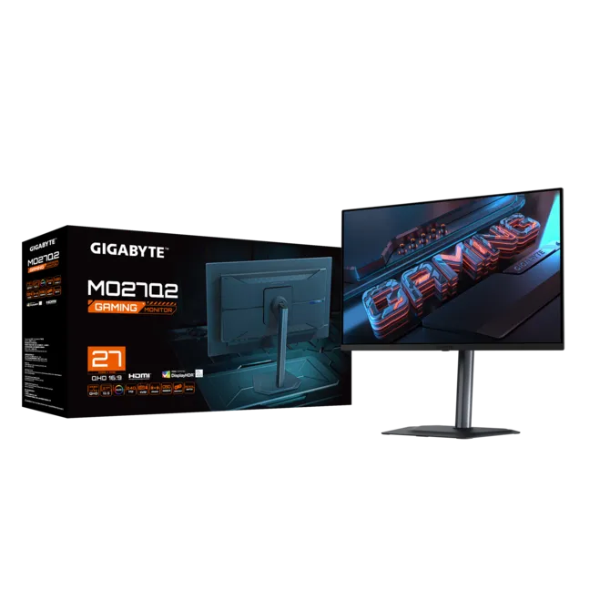 GIGABYTE M27Q2 27″ IPS Gaming Monitor | QHD 2560×1440 | 200Hz | 1ms | HDR True Black 400
