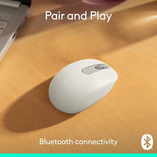 Logitech M196 Bluetooth Wireless Mouse | Compact Design | 12-Month Battery | Silent Clicks | Multi-OS Support | Comfortable Grip