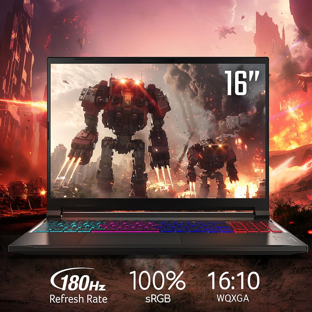 Acer Nitro V 16S Intel ANV16S-71-97BE - 16" IPS 180Hz - Intel Core 9 270H - 16GB RAM - 1TB SSD - NVIDIA RTX 5070 8GB - WIN 11 PRO K