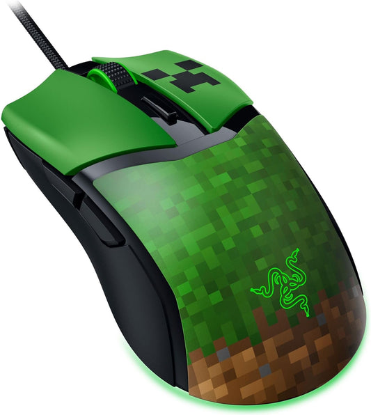 Razer Cobra Wired Gaming Mouse | 58g Lightweight | 8 | 500 DPI Optical Sensor | Gen-3 Optical Switches | Chroma RGB Underglow | Speedflex Cable