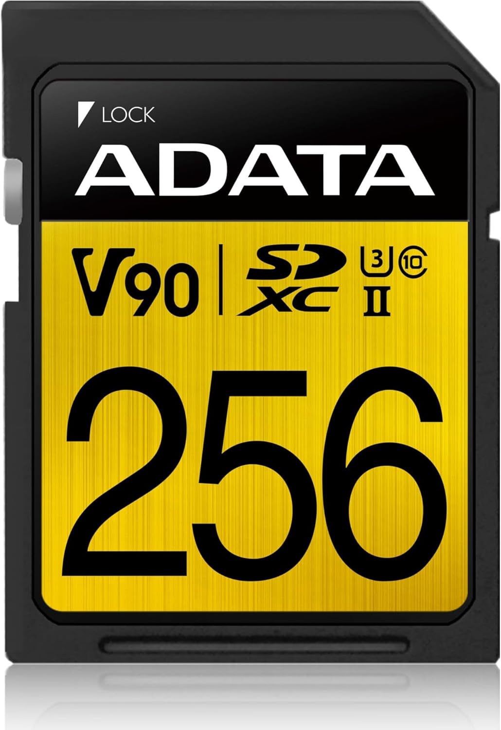 ADATA ASDX256GUII3CL10-C Premier ONE SDXC UHS-II U3 Class10 V90 3D NAND Extreme 4K Ultra HD 290MB/s SD Card | 256 GB