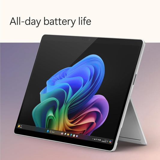 Microsoft Surface Pro 11 Copilot+ PC | 13" OLED 120Hz Touchscreen | SNAPDRAGON X PLUS | 16GB RAM | 512GB SSD | Shared Qualcomm Adreno Graphics | Windows 11 Pro
