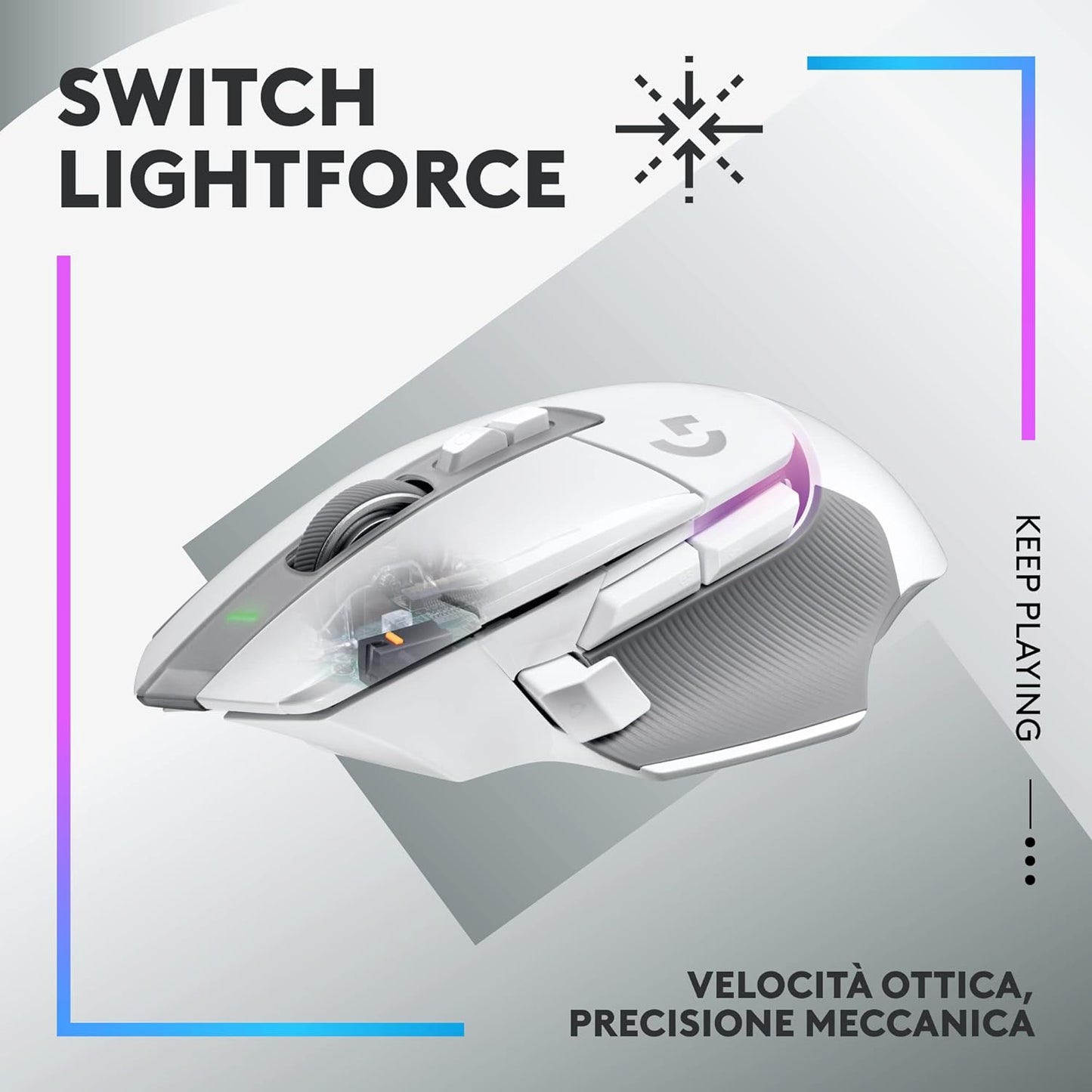 Logitech G G502 X Plus LIGHTSPEED Wireless RGB Gaming Mouse