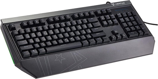 Vertux Tantalum Precision Pro Mechanical Gaming Keyboard | Outemu Blue Switches | RGB Backlighting | 50 Million Keystrokes