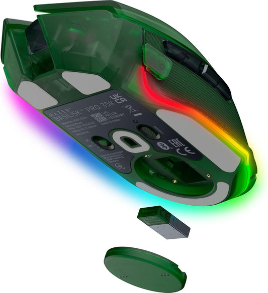 Razer Basilisk V3 Pro 35K Wireless Gaming Mouse | 35 | 000 DPI Focus Pro Sensor | Chroma RGB | 11 Buttons | Multi-Mode Connectivity