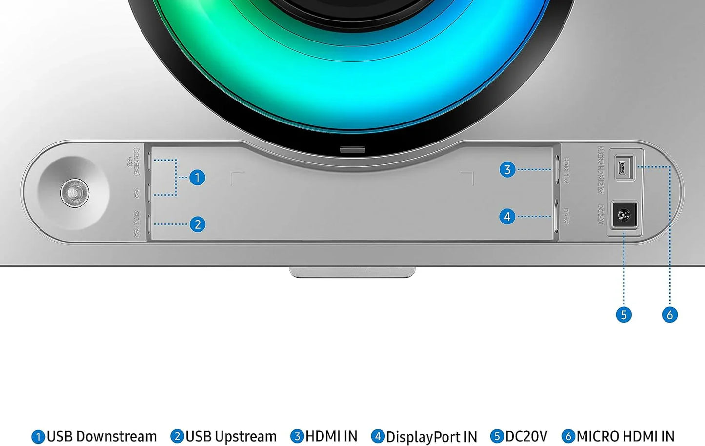 Samsung Odyssey OLED G9 49" Curved Ultrawide Gaming Monitor | 1440p | HDR | 240Hz (No Built-in Speakers)